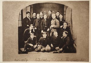 The Godolphin School Football SXV, including Harry Wearne and Sir Leander Starr-Jameson, 1869