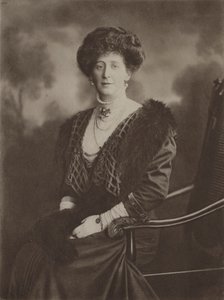 The Honourable Mrs Eustace Fiennes by English Photographer