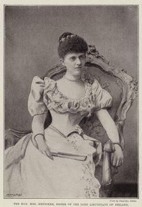The Honourable Mrs. Henniker, Sister of the Lord Lieutenant of Ireland by English Photographer