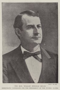 The Honourable William Jennings Bryan, Democratic Candidate for the Presidency of the United States by English Photographer
