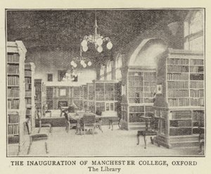 The Inauguration of Manchester College, Oxford by English Photographer