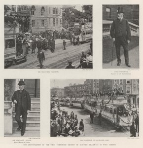 The Inauguration of the First Completed Section of Electric Tramways in West London