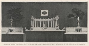 The Kaiser and the Berlin Fountains illustrating Fairy Tales, the Designs to which His Imperial Majesty objected as too elaborate by English Photographer