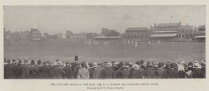 The Last Test Match at the Oval, Mr F S Jackson and Hayward