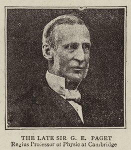 The Late Sir G E Paget by English Photographer