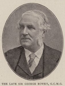 The Late Sir George Bowen, GCMG by English Photographer