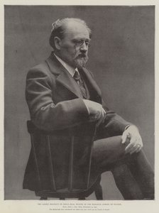 The Latest Portrait of Emile Zola, Master of the Realistic School of Fiction by English Photographer