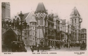 The Law Courts, London by English Photographer