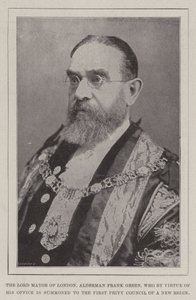 The Lord Mayor of London, Alderman Frank Green, who by Virtue of his Office is summoned to the First Privy Council of a New Reign by English Photographer