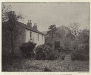The Old Rectory, Grasmere, where Wordsworth lived from 1811 to 1813, recently demolished by English Photographer