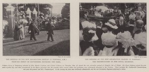 The Opening of the New Recreation Ground at Newport, Isle of Wight by English Photographer