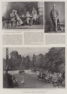 The Prince of Wales at Baden-Baden by English Photographer