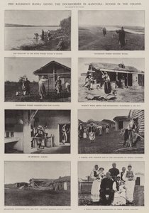 The Religious Mania among the Doukhobors in Manitoba, Scenes in the Colony