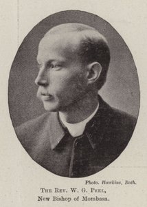 The Reverend W G Peel, New Bishop of Mombasa by English Photographer
