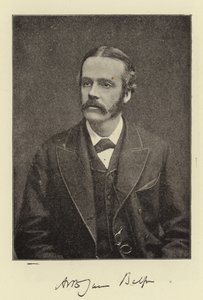 The Right Hon Arthur James Balfour, MP, Chief Secretary for Ireland and Future Leader of the Conservative Party by English Photographer