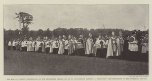 The Roman Catholic Celebration of the Thirteenth Centenary of St Augustine