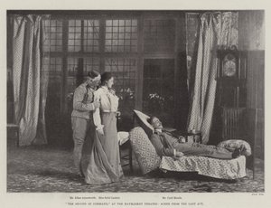 The Second in Command, at the Haymarket Theatre, Scene from the Last Act by English Photographer