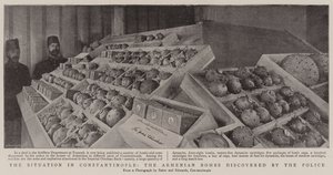 The Situation in Constantinople, the Armenian Bombs discovered by the Police by English Photographer