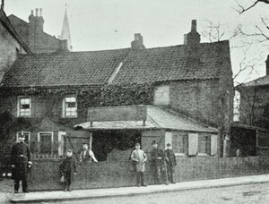 The Smithy, Broadway, Crouch End, 1890 by English Photographer