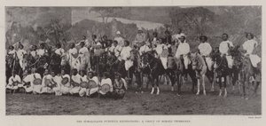 The Somaliland Punitive Expeditions, a Group of Somali Tribesmen by English Photographer