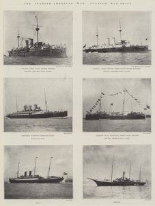 Spanish-American War, Spanish War-Ships by English Photographer