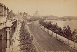 The Thames Embankment, London by English Photographer