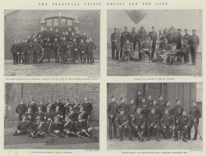 The Transvaal Crisis, Troops for the Cape by English Photographer