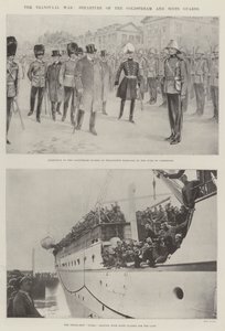 The Transvaal War, Departure of the Coldstream and Scots Guards by English Photographer