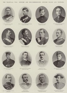 The Transvaal War, Officers and Non-Commissioned Officers Killed and Wounded
