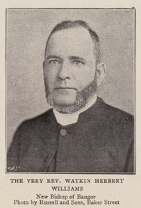 The Very Reverend Watkin Herbert Williams by English Photographer