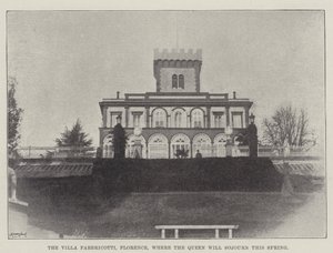 The Villa Fabbricotti, Florence, where the Queen will sojourn this Spring by English Photographer