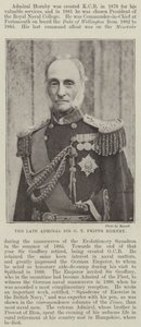 The late Admiral Sir G T Phipps Hornby by English Photographer