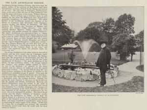 Archdeacon Denison at Glastonbury by English Photographer