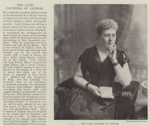 The Late Countess of Lathom by English Photographer