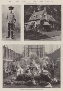 The Late Duke of Saxe-Coburg-Gotha by English Photographer