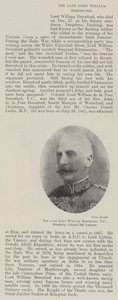 The late Lord William Beresford, VC, Formerly Colonel 9th Lancers by English Photographer