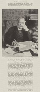 The late M. Waddington, formerly French Ambassador in London by English Photographer