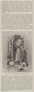 The late Marchioness of Westminster by English Photographer