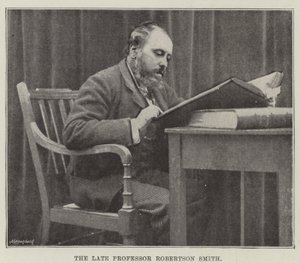 The late Professor Robertson Smith by English Photographer