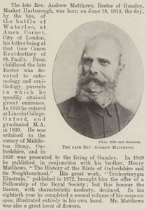 The Late Reverend Andrew Matthews by English Photographer