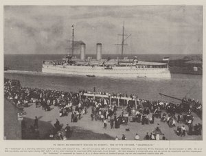 To bring Ex-President Kruger to Europe, the Dutch Cruiser, Gelderland by English Photographer