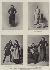 Trilby on the English Stage, Mr Beerbohm Tree as Svengali and Miss Dorothea Baird as Trilby by English Photographer