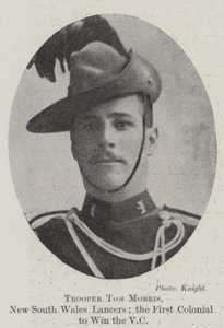Trooper Tom Morris, New South Wales Lancers; the First Colonial to win the VC by English Photographer