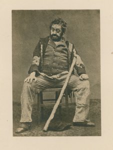 Unidentified actor in a play by English Photographer