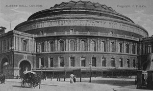 View of the Albert Hall, c.1900