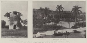 Views of Manzanillo, bombarded on 18 July by the American Fleet by English Photographer