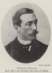 Viscount Newark, New MP for Newark Division of Notts by English Photographer