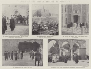 Visit of the German Emperor to Palestine by English Photographer