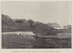 Watermouth Castle, Devon, the Seat of Mr Charles Henry Bassett