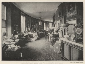 Wedding Presents for Princess May on View at White Lodge, Richmond Park by English Photographer